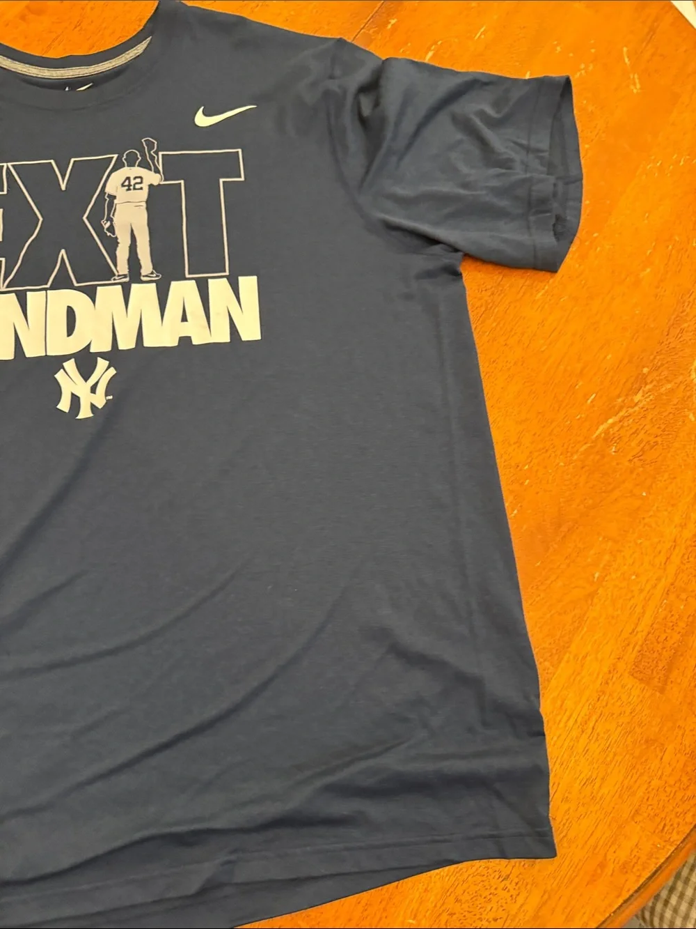 Nike Navy Blue 'Sandman' Graphic Dri-FIT Tee xxl